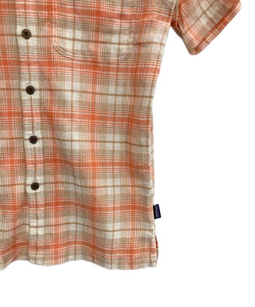 Patagonia（パタゴニア）Patagonia (パタゴニア) チェックシャツ オレンジ サイズ:xsの古着・服飾アイテム