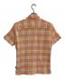 Patagonia (パタゴニア) チェックシャツ オレンジ サイズ:xs：6000円