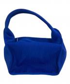 COSコス）の古着「Ribbed shoulder bag」｜ブルー
