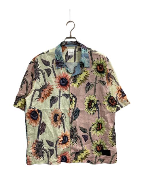 PS Paul Smith（ＰＳポールスミス）PS Paul Smith (ＰＳポールスミス) リネン混オープンカラーシャツ マルチカラー サイズ:XXLの古着・服飾アイテム