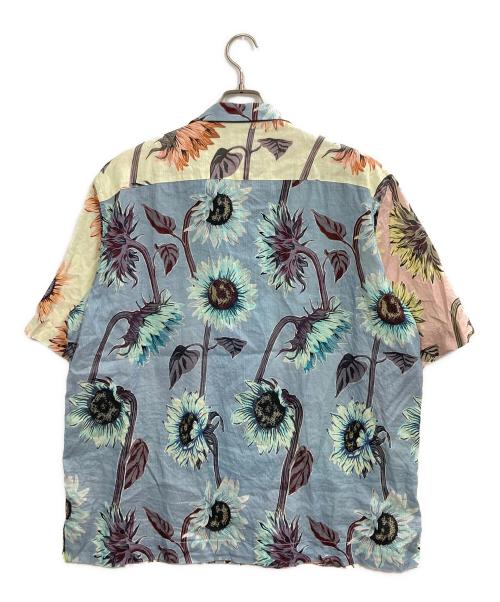 PS Paul Smith（ＰＳポールスミス）PS Paul Smith (ＰＳポールスミス) リネン混オープンカラーシャツ マルチカラー サイズ:XXLの古着・服飾アイテム