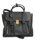 3.1 phillip limスリーワンフィリップリム）の古着「MEDIUM PASHLI SATCHEL 2WAYバッグ」｜ブラック