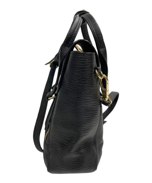 3.1 phillip lim（スリーワンフィリップリム）3.1 phillip lim (スリーワンフィリップリム) MEDIUM PASHLI SATCHEL 2WAYバッグ ブラックの古着・服飾アイテム