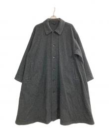 Porter Classic（ポータークラシック）の古着「WOOL & GAUZE SWING COAT」｜グレー