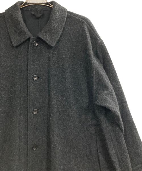Porter Classic（ポータークラシック）Porter Classic (ポータークラシック) WOOL & GAUZE SWING COAT グレー サイズ:3の古着・服飾アイテム