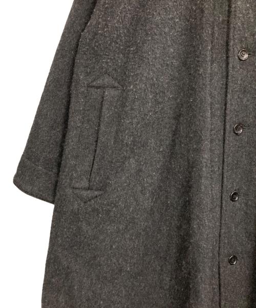 Porter Classic（ポータークラシック）Porter Classic (ポータークラシック) WOOL & GAUZE SWING COAT グレー サイズ:3の古着・服飾アイテム