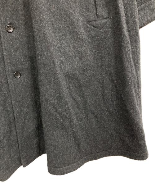 Porter Classic（ポータークラシック）Porter Classic (ポータークラシック) WOOL & GAUZE SWING COAT グレー サイズ:3の古着・服飾アイテム