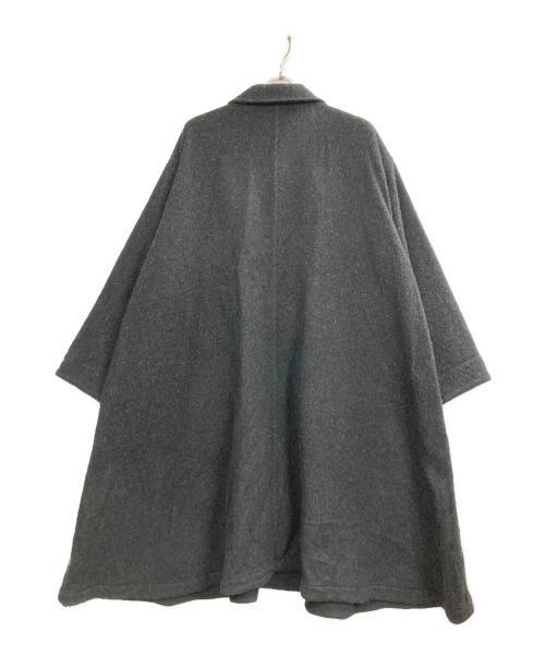 Porter Classic（ポータークラシック）Porter Classic (ポータークラシック) WOOL & GAUZE SWING COAT グレー サイズ:3の古着・服飾アイテム