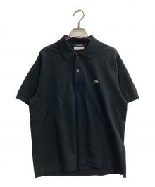 LACOSTE（ラコステ）の古着「ポロシャツ」｜ブラック