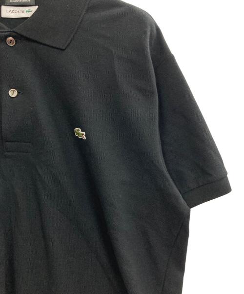LACOSTE（ラコステ）LACOSTE (ラコステ) ポロシャツ ブラック サイズ:38の古着・服飾アイテム