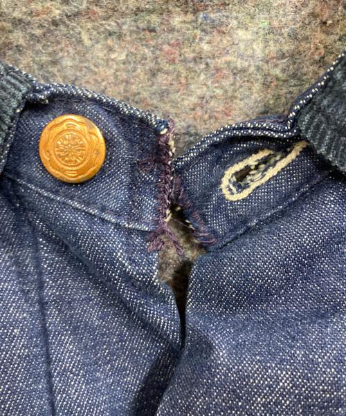 Wrangler（ラングラー）Wrangler (ラングラー) 裏ブランケットカバーオール ネイビー サイズ:40の古着・服飾アイテム