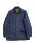 Wrangler（ラングラー）の古着「裏ブランケットカバーオール」｜ネイビー