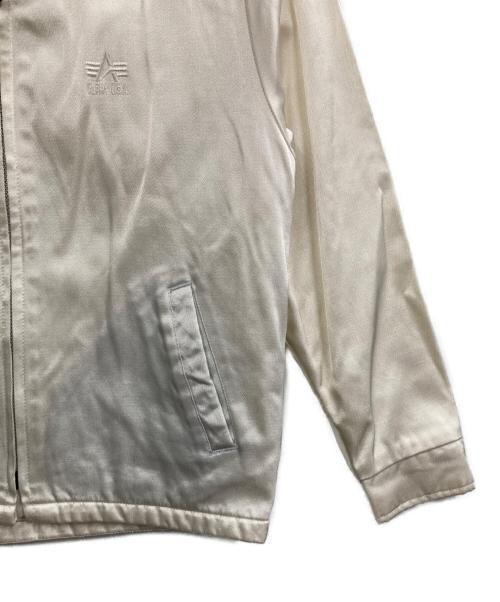 ALPHA（アルファ）ALPHA (アルファ) ドリズラージャケット アイボリー サイズ:38の古着・服飾アイテム