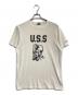 A BATHING APE（アベイシングエイプ）の古着「プリントTシャツ」｜ホワイト