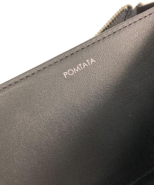 pomtata（ポンタタ）POMTATA (ポンタタ) 長財布 ブラックの古着・服飾アイテム