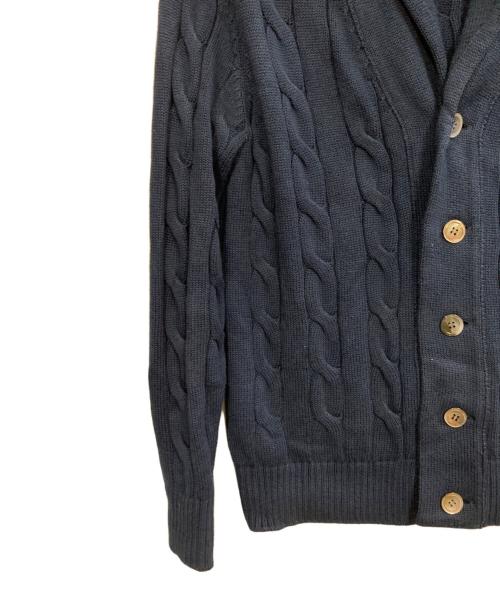 Maker's Shirt 鎌倉（メーカーズシャツカマクラ）Maker's Shirt 鎌倉 (メーカーズシャツカマクラ) ショールニットカーディガン ネイビー サイズ:46の古着・服飾アイテム