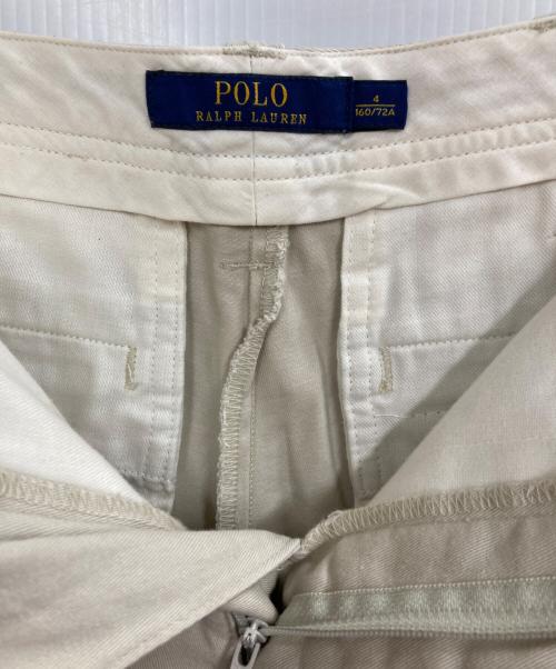 POLO RALPH LAUREN（ポロ・ラルフローレン）POLO RALPH LAUREN (ポロ・ラルフローレン) ハーフパンツ ベージュ サイズ:4の古着・服飾アイテム