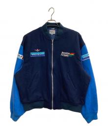 Benetton Formula 1（ベネトン フォーミュラ １）の古着「スタジャン」｜ネイビー
