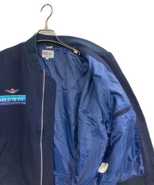 Benetton Formula 1（ベネトン フォーミュラ １）Benetton Formula 1 (ベネトン フォーミュラ １) スタジャン ネイビー サイズ:52の古着・服飾アイテム