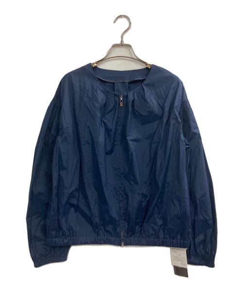 ReFLEcT（リフレクト）Reflect (リフレクト) ノーカラージャケット ネイビー サイズ:Mの古着・服飾アイテム