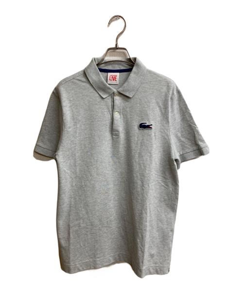 LACOSTE LIVE（ラコステライブ）LACOSTE LIVE (ラコステライブ) ポロシャツ グレー サイズ:4の古着・服飾アイテム