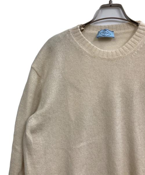PRADA（プラダ）PRADA (プラダ) カシゴラニット アイボリー サイズ:44の古着・服飾アイテム