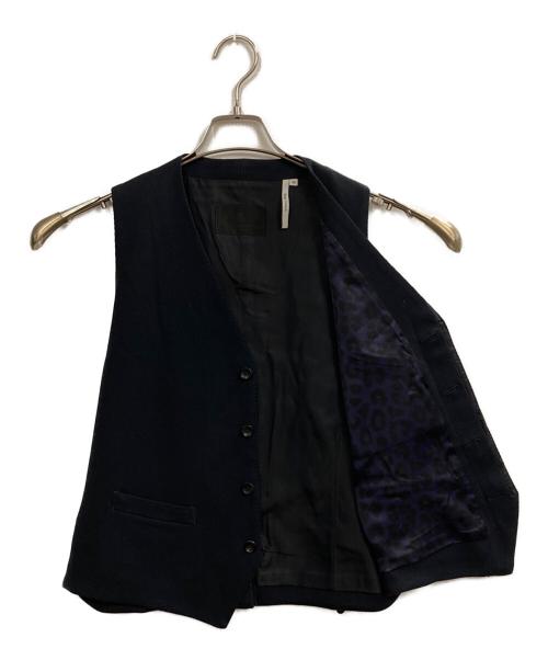 LANVIN（ランバン）LANVIN (ランバン) ジレ ネイビー サイズ:48の古着・服飾アイテム