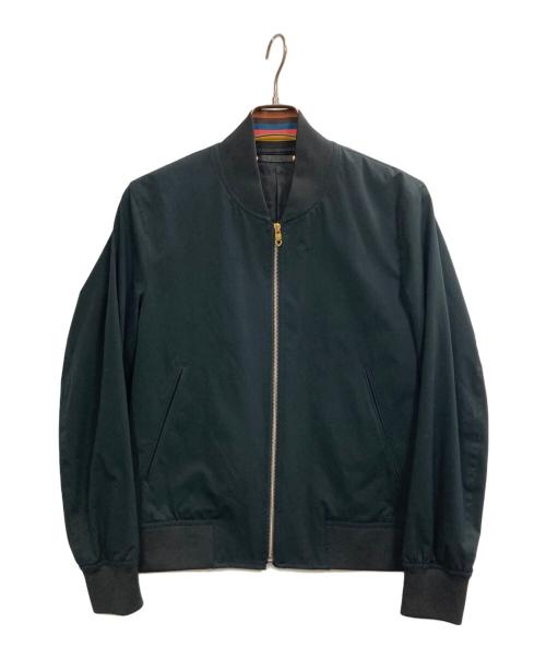 PAUL SMITH（ポールスミス）Paul Smith (ポールスミス) ブルゾン ブラック サイズ:Mの古着・服飾アイテム