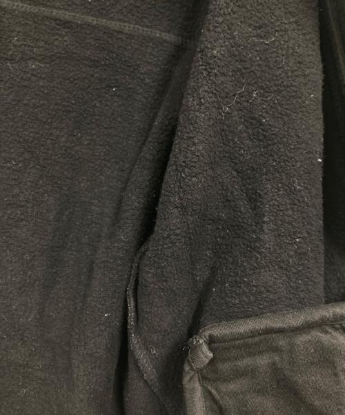 ARMANI JEANS（アルマーニジーンズ）ARMANI JEANS (アルマーニジーンズ) ハイネックスウェットブルゾン ブラック サイズ:Mの古着・服飾アイテム