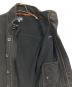 中古・古着 ARMANI JEANS (アルマーニジーンズ) ハイネックスウェットブルゾン ブラック サイズ:M：14000円