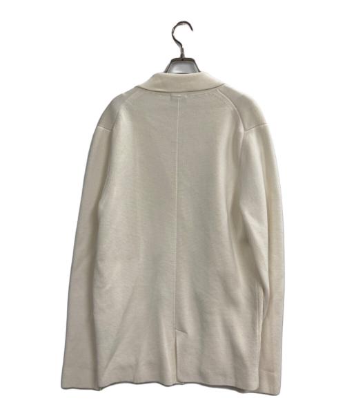 Drumohr（ドルモア）Drumohr (ドルモア) ニットダブルジャケット ホワイト サイズ:48の古着・服飾アイテム