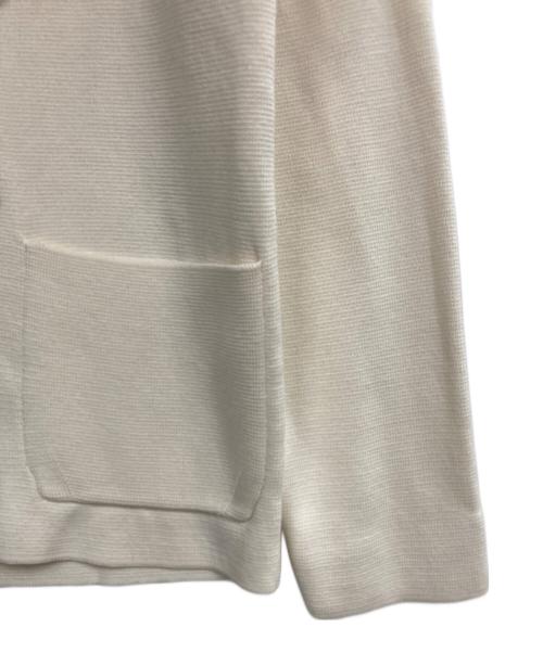 Drumohr（ドルモア）Drumohr (ドルモア) ニットダブルジャケット ホワイト サイズ:48の古着・服飾アイテム