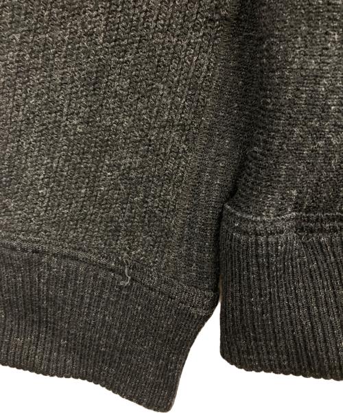 BURBERRY LONDON（バーバリーロンドン）BURBERRY LONDON (バーバリーロンドン) ニットジャケット グレー サイズ:LLの古着・服飾アイテム