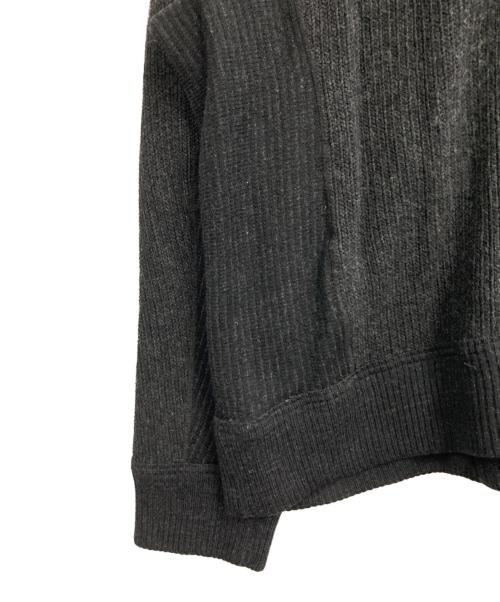 BURBERRY LONDON（バーバリーロンドン）BURBERRY LONDON (バーバリーロンドン) ニットジャケット グレー サイズ:LLの古着・服飾アイテム