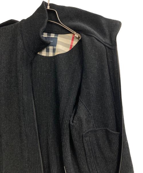 BURBERRY LONDON（バーバリーロンドン）BURBERRY LONDON (バーバリーロンドン) ニットジャケット グレー サイズ:LLの古着・服飾アイテム