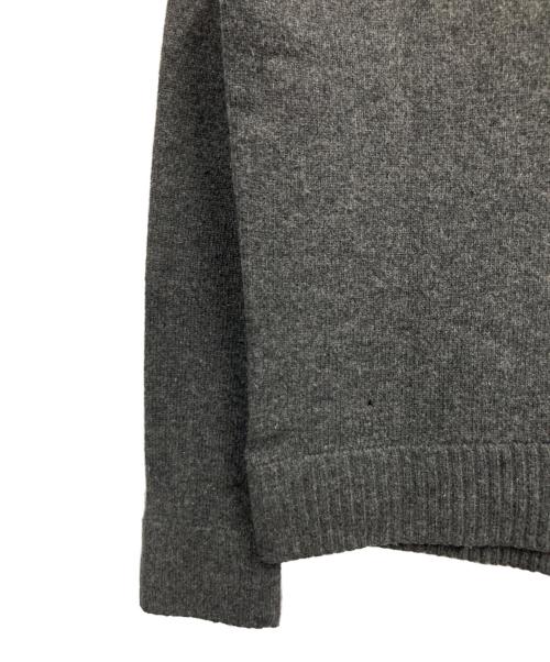BURBERRY BLACK LABEL（バーバリーブラックレーベル）BURBERRY BLACK LABEL (バーバリーブラックレーベル) 切替ニットジャケット グレー サイズ:3の古着・服飾アイテム