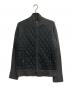 BURBERRY BLACK LABEL（バーバリーブラックレーベル）の古着「切替ニットジャケット」｜グレー