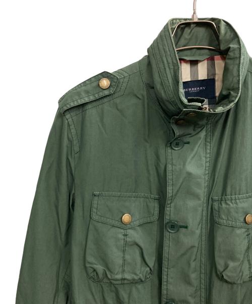 BURBERRY LONDON（バーバリーロンドン）BURBERRY LONDON (バーバリーロンドン) ミリタリージャケット オリーブ サイズ:Lの古着・服飾アイテム