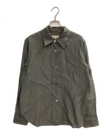 MARGARET HOWELL（マーガレットハウエル）の古着「SHEER COTTON SILK」｜グレー