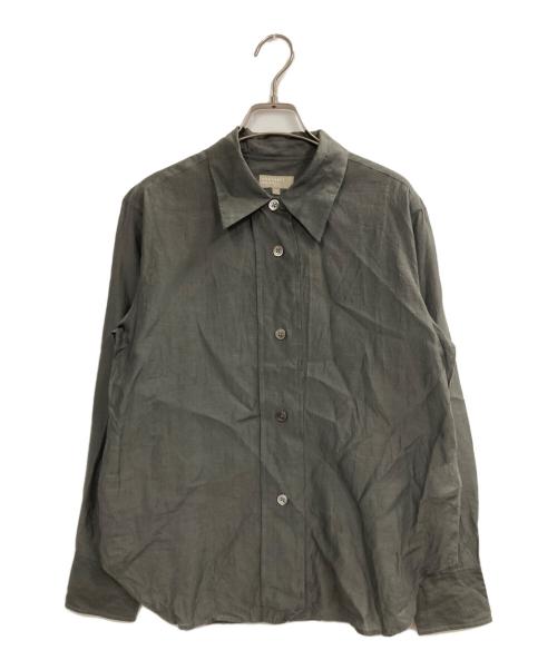 MARGARET HOWELL（マーガレットハウエル）MARGARET HOWELL (マーガレットハウエル) SHEER COTTON SILK グレー サイズ:1の古着・服飾アイテム