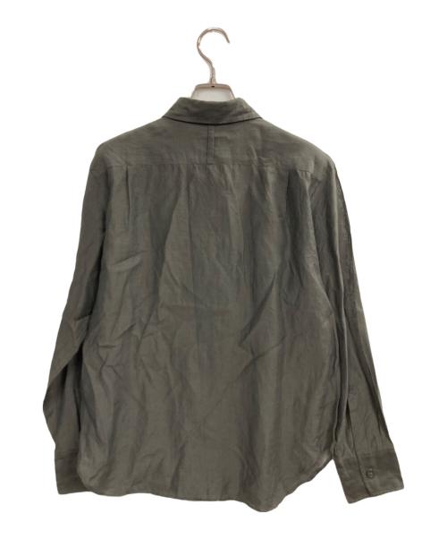 MARGARET HOWELL（マーガレットハウエル）MARGARET HOWELL (マーガレットハウエル) SHEER COTTON SILK グレー サイズ:1の古着・服飾アイテム