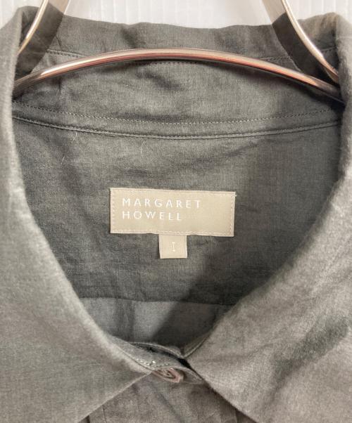 MARGARET HOWELL（マーガレットハウエル）MARGARET HOWELL (マーガレットハウエル) SHEER COTTON SILK グレー サイズ:1の古着・服飾アイテム