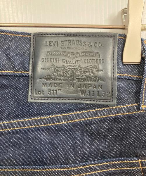 LEVI'S BLUETAB（リーバイス）LEVI'S BLUETAB (リーバイス) 511SLIMデニムパンツ インディゴ サイズ:W33×L32の古着・服飾アイテム