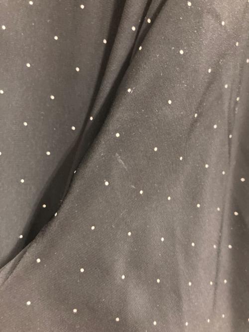 IENA（イエナ）IENA (イエナ) ドットサッシュワンピース ブラック サイズ:表記無し（実寸サイズをご確認ください）の古着・服飾アイテム