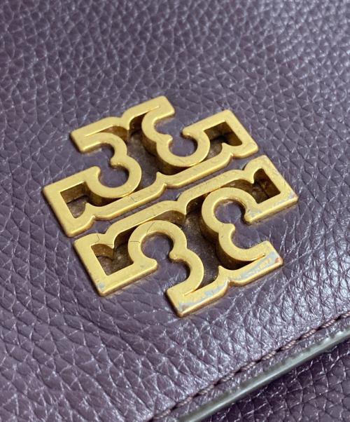TORY BURCH（トリーバーチ）TORY BURCH (トリーバーチ) チェーンショルダーバッグ パープルの古着・服飾アイテム
