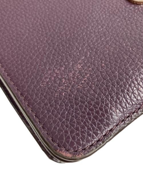 TORY BURCH（トリーバーチ）TORY BURCH (トリーバーチ) チェーンショルダーバッグ パープルの古着・服飾アイテム