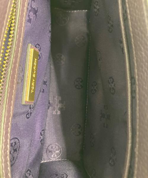 TORY BURCH（トリーバーチ）TORY BURCH (トリーバーチ) チェーンショルダーバッグ パープルの古着・服飾アイテム