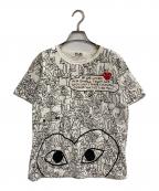 PLAY COMME des GARCONS×Matt Groeningプレイコムデギャルソン×マット・グレイニング）の古着「プリントTシャツ」｜ホワイト