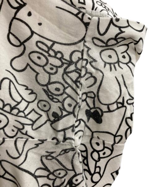 PLAY COMME des GARCONS（プレイコムデギャルソン）PLAY COMME des GARCONS (プレイコムデギャルソン) Matt Groening (マット・グレイニング) プリントTシャツ ホワイト サイズ:Mの古着・服飾アイテム