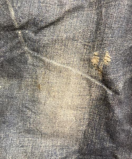 JUNYA WATANABE COMME des GARCONS（(ジュンヤワタナベ コムデギャルソン）JUNYA WATANABE COMME des GARCONS ((ジュンヤワタナベ コムデギャルソン) LEVI'S (リーバイス) コットンリネン 転写パンツ インディゴ サイズ:Lの古着・服飾アイテム